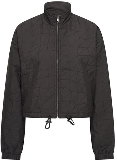 MI PIACE - Travel Jacket Woven Pattern MP2020038 Black - Maat : S