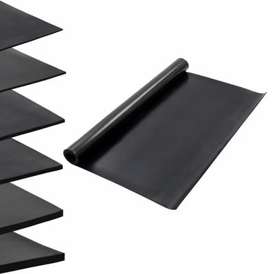 vidaXL - Vloermat - Zwart - 1,2 - x - 2 - m - Rubber