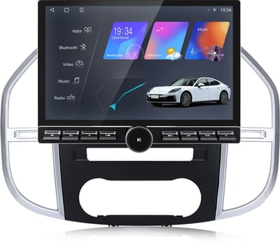 JUNSUN Autoradio - Geschikt voor Benz Vito W447 2014-2022, - Android 15 - 6+128 GB - Draadloze CarPlay & Android Auto - Ccta-Core & GPS Navi & SWC & Bluetooth & Wifi 4G