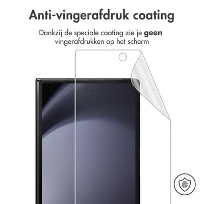 imoshion Screen Protector - Geschikt voor Samsung Galaxy Z Fold 6 - Screenprotector Folie 3 Pack