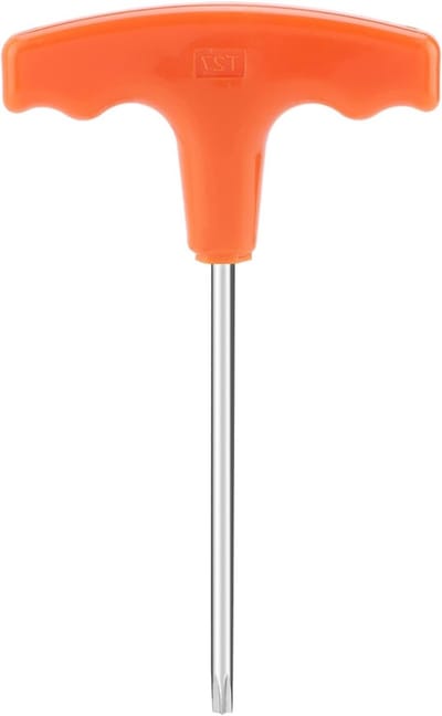 T-Handle Torx Schroevendraaier T27 voor Universele Bougiesleutel - Handig en Duurzaam Gereedschap voor Onderhoud en Reparatie