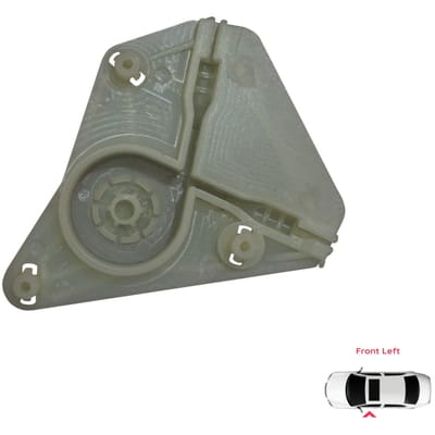 BWR5153 Moteur de Lève-Vitre Passage de Roue Avant Gauche pour VW Polo 4 6Q 9A 9N 9N3 2001-2009 HB 5 Portes 9A4 2002-2018 Berline 4 Portes