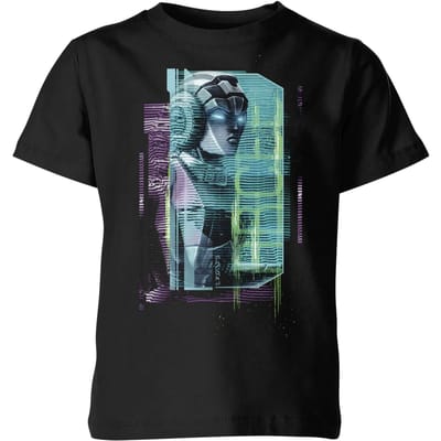 Transformers Arcee Glitch Kids' T-Shirt - Zwart - 98/104 (3-4 jaar)