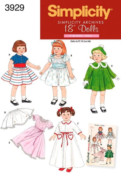 Naaipatroon Poppenkleding - Patroon Poppen - Poppen Aankleden - Meerdere Looks - Eén Maat