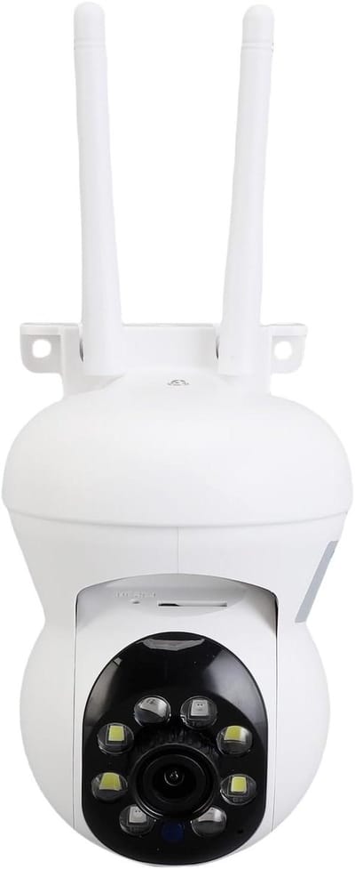 Beveiligingscamera Binnen - WIFI Camera - Huisdieren Bewaken - 360 Pan 90 Tilt - 1080p HD Resolutie - Wit