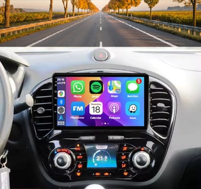 Autoradio 4/64 met Carplay en Android auto | Geschikt voor Nissan Juke 2 2010-2015 | Radio scherm met Navigatie | 2010 2011 2012 2013 2014 2015 | YF15