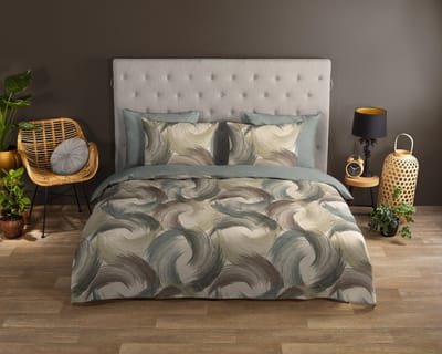 Good Morning dekbedovertrek abstract / modern - 2 persoons 200x200/220 cm - Multi - 100% Katoen renforc�
