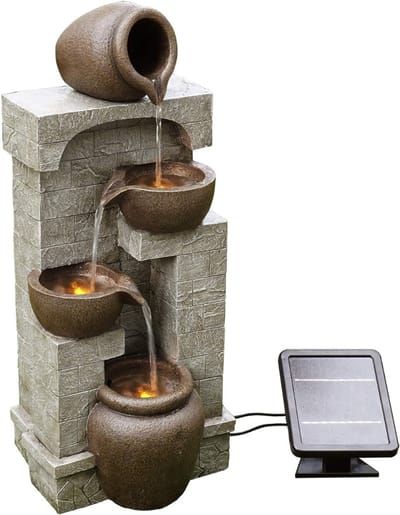 DailySupplies® Waterornamenten Voor Buiten - Tuinfontein Met Pompen - Tuindecoratie