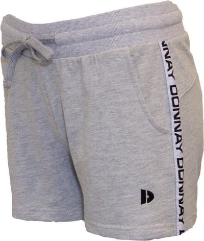 Donnay - Joggingshort (Liz) - Sportshort - Dames - Light Grey (321) - maat XL