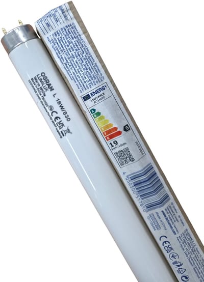Osram Lumilux® T8 TL-buis G13 18W 3000K 1300lm - 830 - 60.4cm - Koel Wit licht