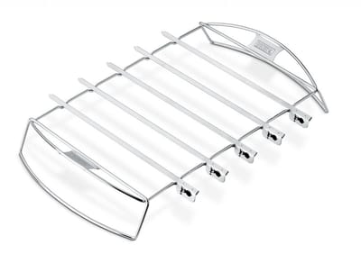 Merkloze Metalen Spiesjes voor BBQ - 5 Stuks, 28cm