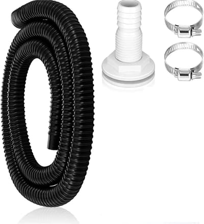 Waterpomp 12V - Onderwaterpomp Lenspomp - Boot Water Verplaatsen - Lagedruk Werking - 1100 GPH - Zwart