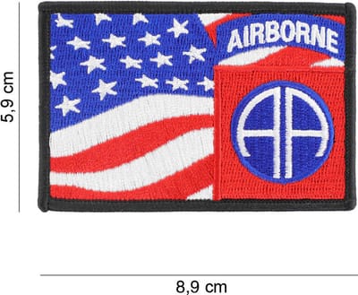 Embleem stof 82nd Airborne vlag