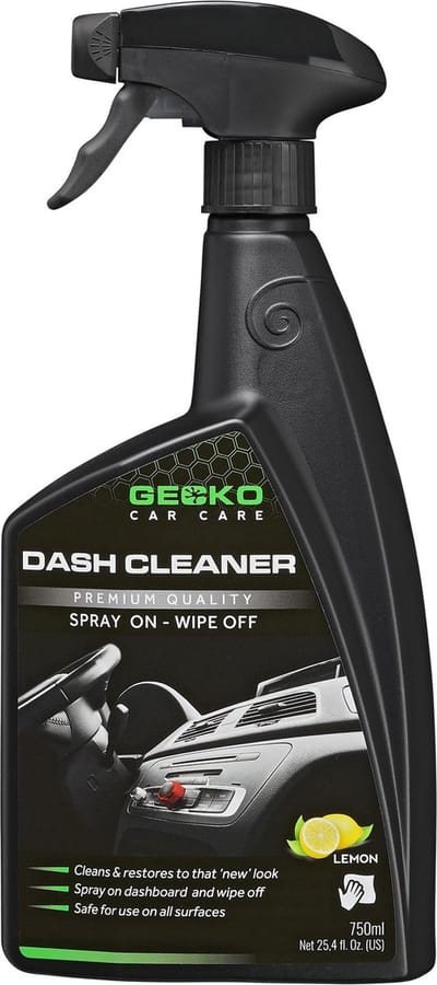 Gecko Dashboard Reiniger 750 ml - Autoreiniger - Auto reiniger - Dashboard reinigen - Dashboard cleaner - Auto schoonmaken - Schoonmaakmiddel - Auto - Autoschoonmaakmiddel