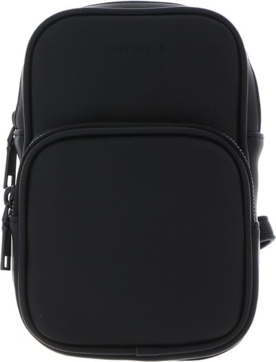 SEIDENFELT MANUFAKTUR Schoudertas Sveg Shoulderbag Black / Black Zwart