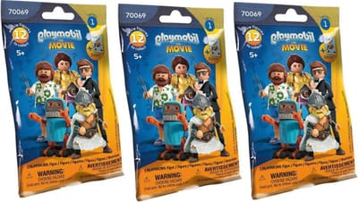 Playmobil The Movie 70069 bouwfiguur bouwfiguren - set van 3 -