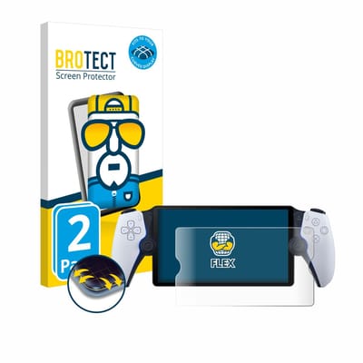 BROTECT - Screenprotector voor Sony Playstation Portal - Folie Beschermfolie transparant volledig dekking - 2 Stuks