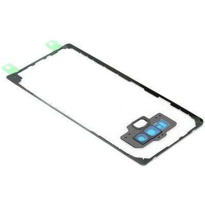 Pour Samsung Galaxy Note9 N960 Remplacement de la coque arrière de batterie transparente avec outils noir