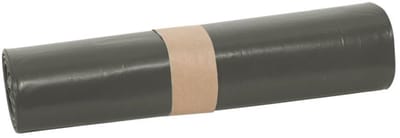 Vuilniszak - 240liter - 10st. op rol - zwart - Groot en Extra Sterk LDPE - TYP70
