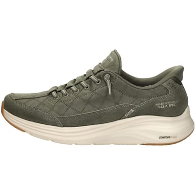 Skechers Slip-Ins Cozy Fit groen Textiel - Maat 43