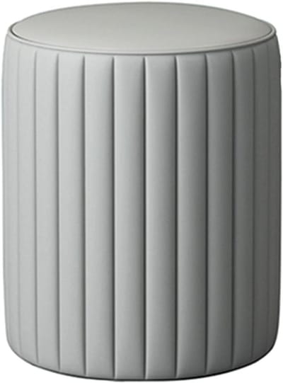 Voetenbank Kruk - Decoratieve Poef - Ontspannen Zitten - Stabiele Metalen Basis - 40x45x35cm - Roze