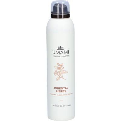 Umami Oriental Herbs Foaming Shower Gel Piment & Sandelhout 200 Douchegel