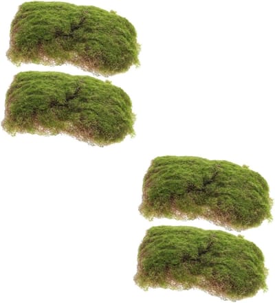 Kunstmos Graskleed - Nepgras Mat - Doe-het-zelf Projecten - Snijbaar en Decoratief - 2 Sets - Groen
