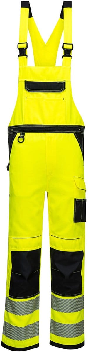 Portwest PW3 Hi-Vis Amerikaanse Overall PW344 - Geel/Zwart - XXL
