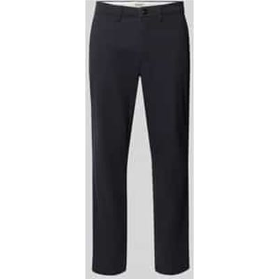 Straight fit Chino met achterzakken Model 'Stollie'