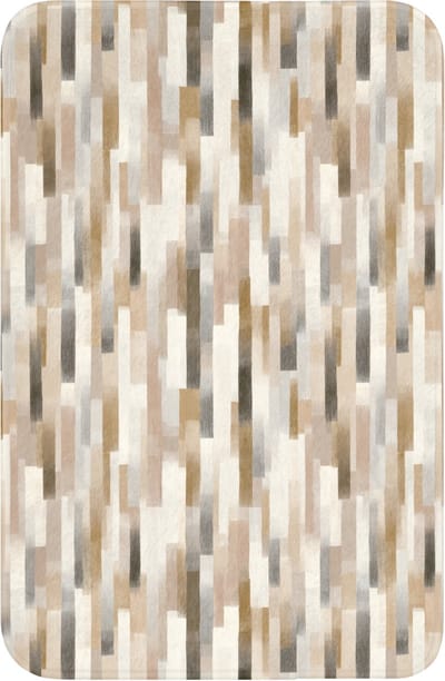 WC mat 40x60 cm - Antislip - Abstract - Patroon - Kwaststreken - Toiletmat - Vloermat - Douchemat - Toilet tapijt - Toiletmatten