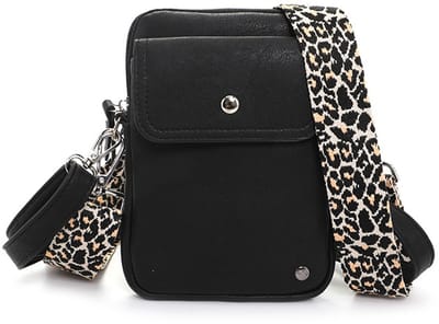 I'm Dutch - Spa - Schoudertasje - Telefoontasje - Crossbodytasje - Compact - Black