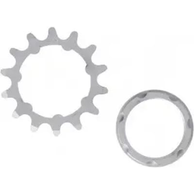 XLC kettingwiel SSS02 baan met ring 1/8 17T staal zilver