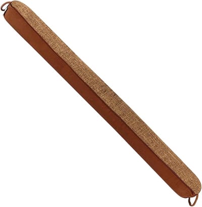 Deur Tochtstopper - Tochtstrip Deur - Comfort Verhogend - Driehoekige Afdichting - 92 cm - Khaki