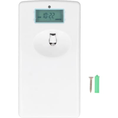 Distributeur de Parfum Automatique Pulvérisateur de Parfum Distributeur d'Aromathérapie Montage Mural Aromathérapie white