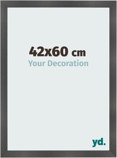 Your Decoration - Fotolijst 42x60 cm - MDF - Zwart Mat - Pisa