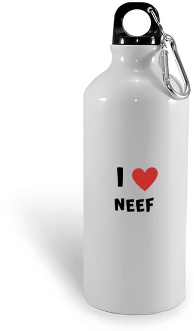 Hacebo® - I love neef waterfles - Neef - de liefste neef - verjaardag - cadeautje voor neef - neef artikelen - kado - geschenk - water fles - 400ML