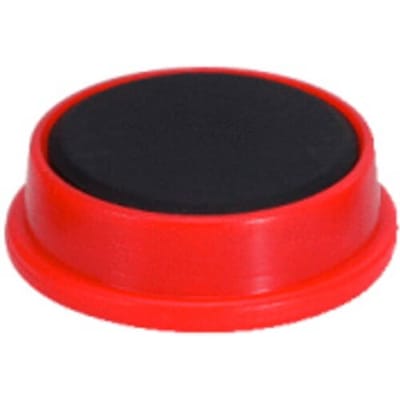KS Tools 860.0882 Magneetset, Ø 25 mm, rood, verpakking van 10 stuks (Ø) 25 mm 10 stuk(s)