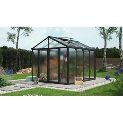 Vitavia Tuinkas Zeus Comfort 8100 - Polycarbonaat 10mm - Zwart - 258x316x250cm