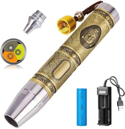 Oplaadbare 3 LED Zaklamp met UV-Lamp voor Edelstenen en Sieraden Beoordeling