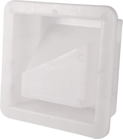 Betonmal Vorm - Tuinpad Mal - Decoratieve Pad - Unieke Vierkante Grid - 20x20x10cm - Wit