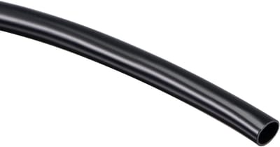 Flexibele PVC slang voor bescherming van kabels en draden, 3 meter lang, 5 mm binnendiameter, zwart, duurzaam en weerbestendig