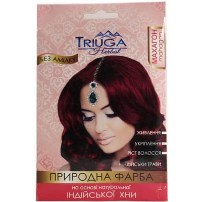 Natuurlijke Henna Haarkleur Mahagon
