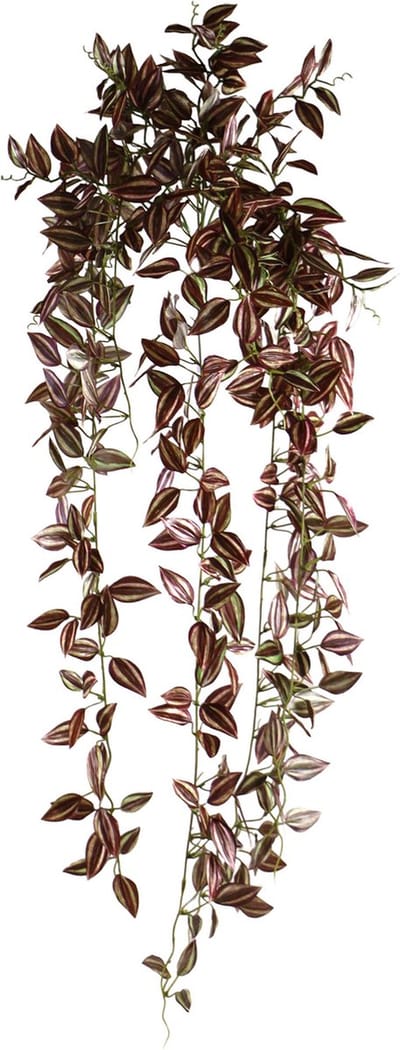 Tradescantia Kunsthangplant paars 90cm