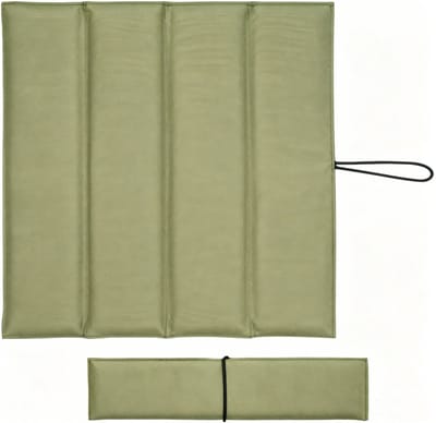 Zitkussens - Kampeerkussens - Zitkussen voor Buiten - Opvouwbaar Zitkussen Buiten - Geïsoleerde Opvouwbare Zitmat - Draagbaar - Waterdicht - Outdoor Zitkussen - Lichtgewicht Waterbestendig Schuim Zitkussen - 31×32cm
