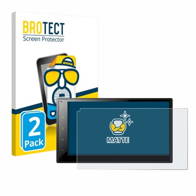 BROTECT - Screenprotector voor Pioneer SPH-DA160DAB - Folie Beschermfolie matte 2 Stuks