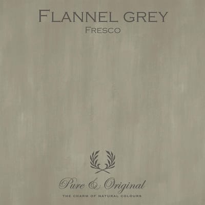 Pure & Original Fresco Kalkverf Flannel Grey 2.5 L