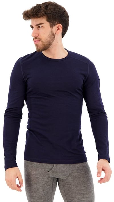 Icebreaker 200 Oasis Merino Lange Mouwen Basislaag Blauw XS Man