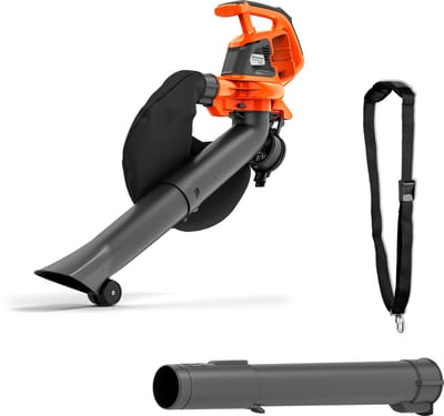 Husqvarna 120iBV accu-bladblazer - draadloos 36 V, excl. accu en oplader, 10 N blaaskracht, verstelbare buislengte, borstelloos, stil en licht, voor tuinonderhoud