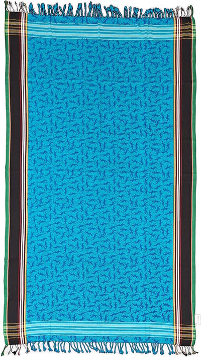 Hamamdoek Lizard van Serendipity - Fouta - 100% katoen - Handbedrukt