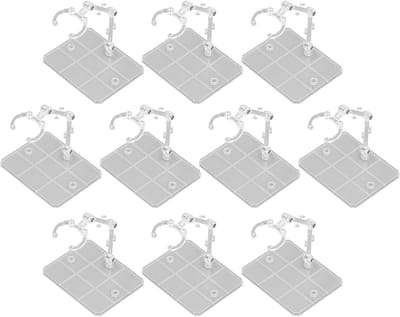 Actiefiguur Stand - Displayhouder Basis - Figuren Presenteren - Hoge Stabiliteit - Voor 6 Inch - Transparant
